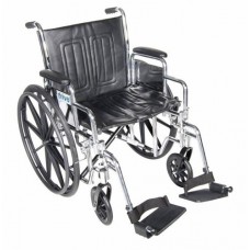 Wheelchair Std Rem Full Arms 20 Elevating Leg Rests