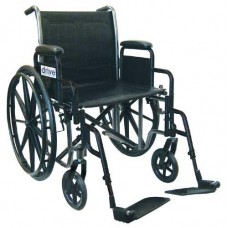 Wheelchair Economy Fixed Arms 16 w/Elevating Legrests
