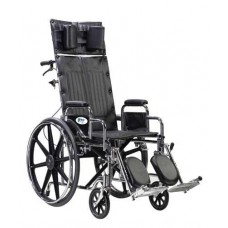 Wheelchair Full Reclining 16 w/Rem & Adj Ht Desk Arms