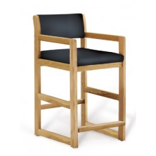 Hip Chair Oak w/Wide Seat