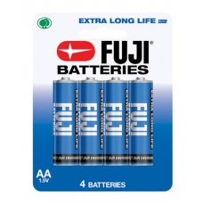 Battery AA Pack/4 Fuji Long Life Heavy Duty