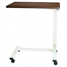 Overbed Table Automatic w/ XL Top &Opal Powder Coat U Base
