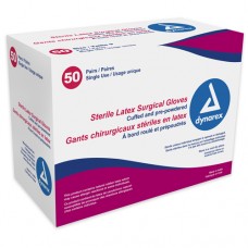 Sterile Latex Surgical Gloves Size 7 Bx/50 pr