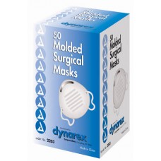Surgical Cone Shaped Face Mask Bx/50 Blue
