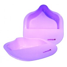 Bariatric Comfortpan Bed Pan Weight Cap 1200 lbs-Lavender
