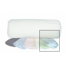 Round Cervical Pillow Cover Removable White