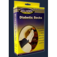 Diabetic Socks Seamless Medium White