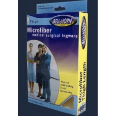 Microfiber O/T Thigh Stockings Large 20 - 30 mmHg Beige