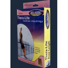 Thera Lite C/T Knee Stockings Black Large 20-30 mmHg