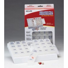 Deluxe Pill Organizer w/28 Com One Week Plus Today\'