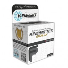 Kinesio Gold New Black Reg. Roll 2 x 16.4\' 6/Box