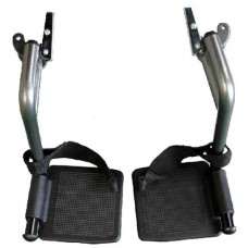 Replacement Footrests for Drive TR39E-SV (Silver Vein)