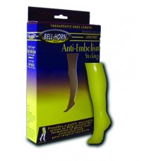Closed Toe Knee Stocking Black X-Large Short 18 mmHg